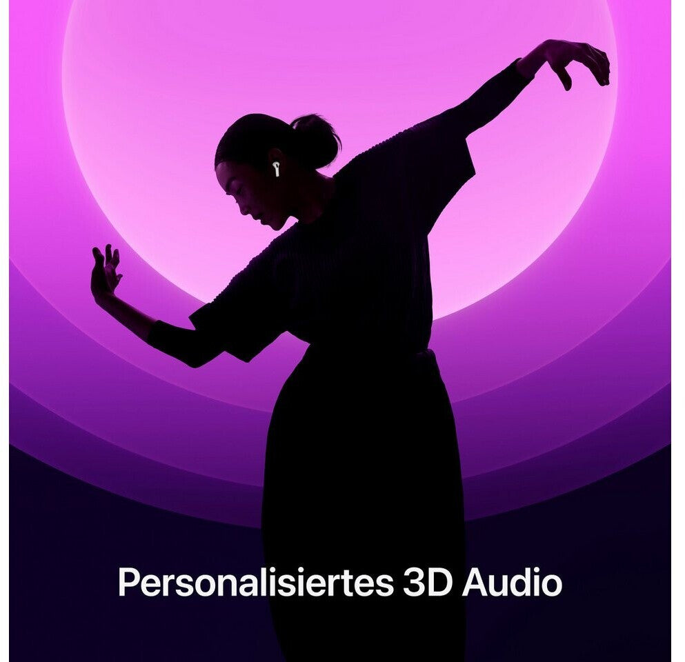 Apple AirPods 4 – personalisiertes 3D Audio