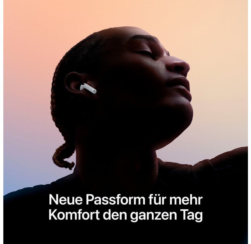 Apple AirPods 4 – neue Passform im Ohr