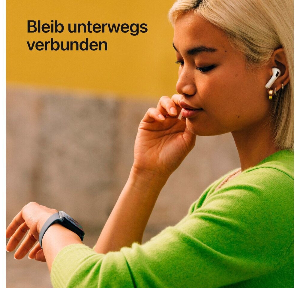 Apple Watch SE 3 am Handgelenk – unterwegs verbunden