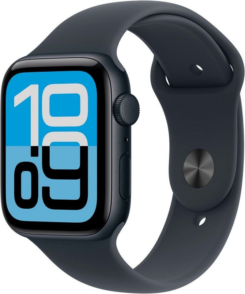 Apple Watch SE 3 GPS 44 mm Aluminium Mitternacht mit Sportarmband