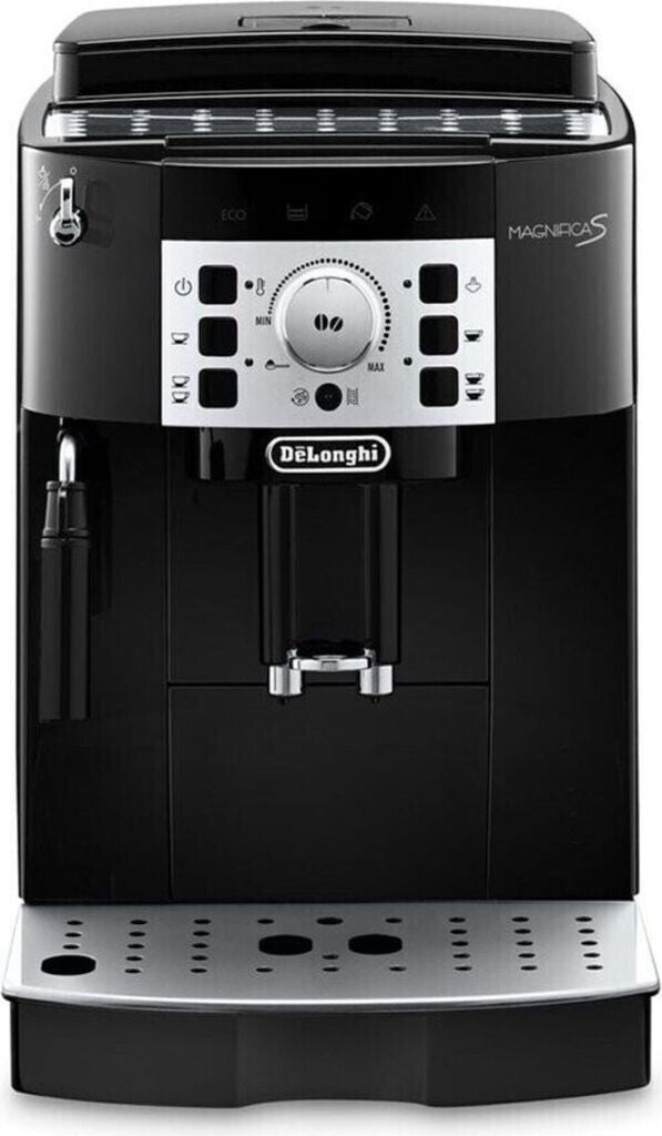 De'Longhi Magnifica S Kaffeevollautomat in Schwarz – Frontansicht