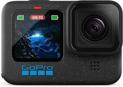 GoPro HERO12 Black – Frontdisplay und Objektiv