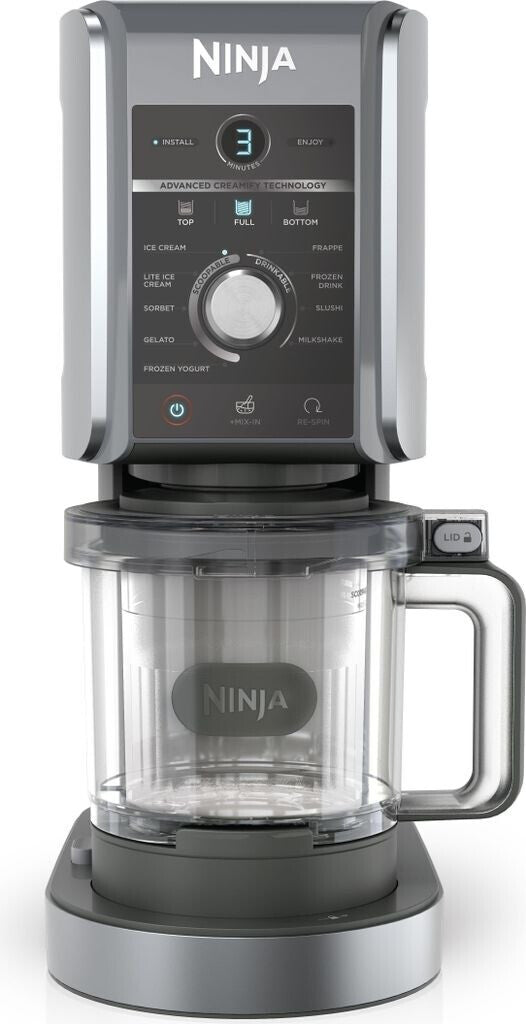 Ninja CREAMi Deluxe NC502EU Eismaschine – Frontansicht