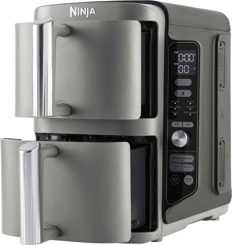 Ninja Double Stack XL – beide Schubladen geöffnet
